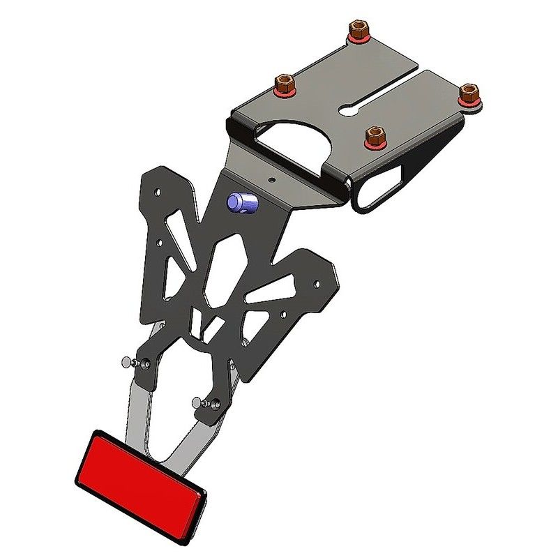 Portamatriculas V PARTS - Kawasaki Z650 RS - motoscamaralweb.com