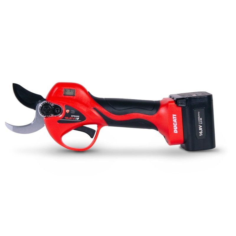 TIJERA DE PODA ELECTRICA DUCATI DPS3202 PROGRESIVA C/ DISPLAY 2BAT 2.5