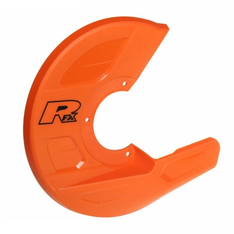 Protector de disco y pinza RFX Pro (naranja) Universal para adaptarse a los soportes de protector de disco RFX - motoscamaralweb