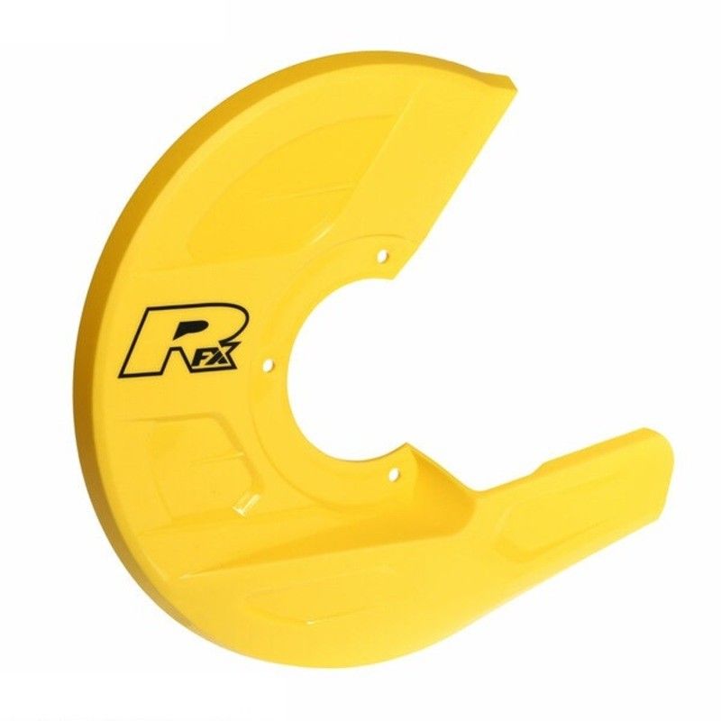 Protector de disco y pinza RFX Pro (amarillo) Universal para adaptarse a los soportes de protector de disco RFX - motoscamaralwe