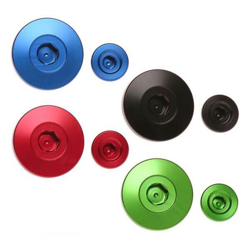 Juego de tapones tapa encendido RFX Pro (azul) - Kawasaki KXF250/450-