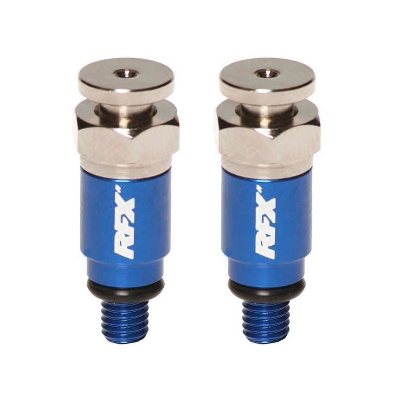 Purgadores de aire de horquilla RFX Pro M5 x 0.8 (azul) Kayaba/Showa - motoscamaralweb.com