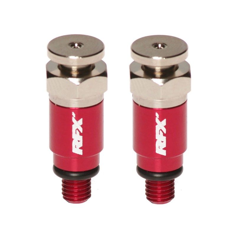 Purgadores de aire de horquilla RFX Pro M5 x 0.8 (rojo) Kayaba/Showa-