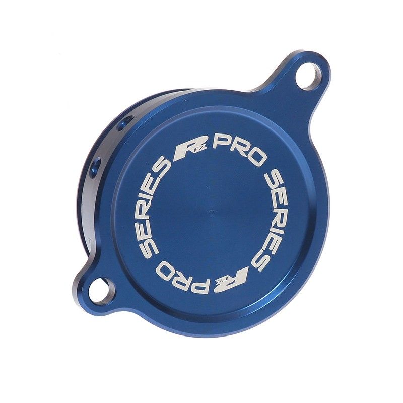 Tapa del filtro de aceite RFX Pro (azul) - Kawasaki KXF450 - motoscamaralweb.com
