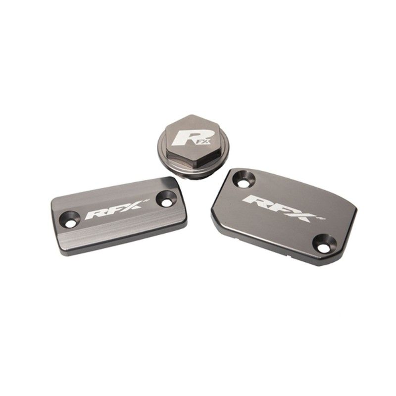 Kit de tapa de depósito RFX Pro (gris mineral) - KTM SX/SXF (freno Brembo y embrague Magura) - motoscamaralweb.com