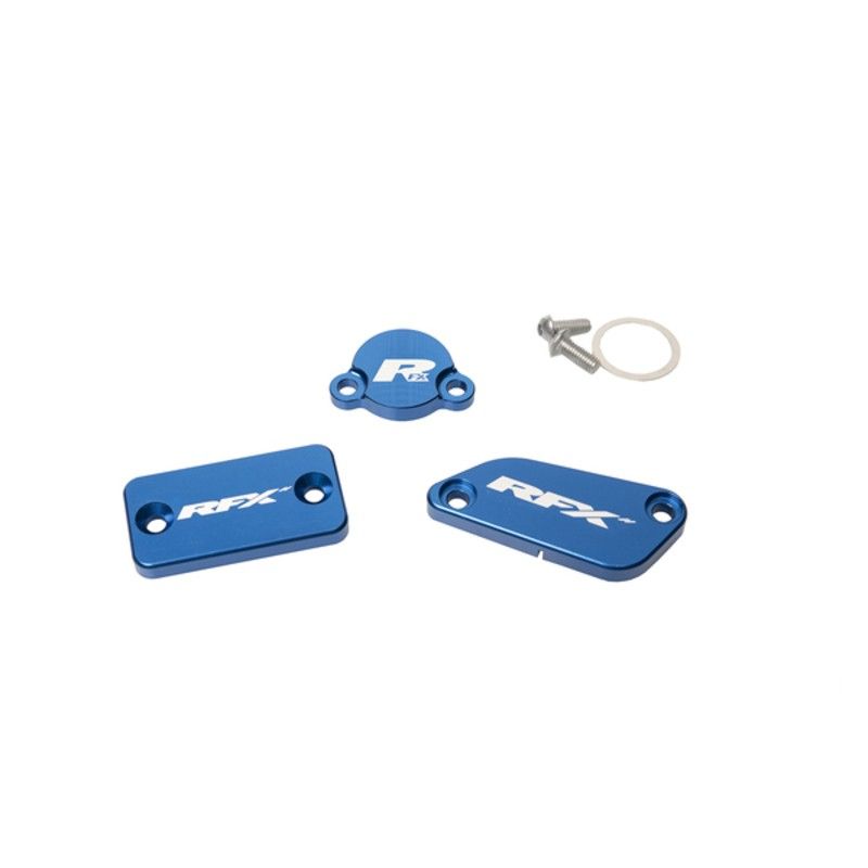 Kit de tapa de depósito RFX Pro (azul) - KTM SX65/85 (freno Brembo y embrague Magura) - motoscamaralweb.com