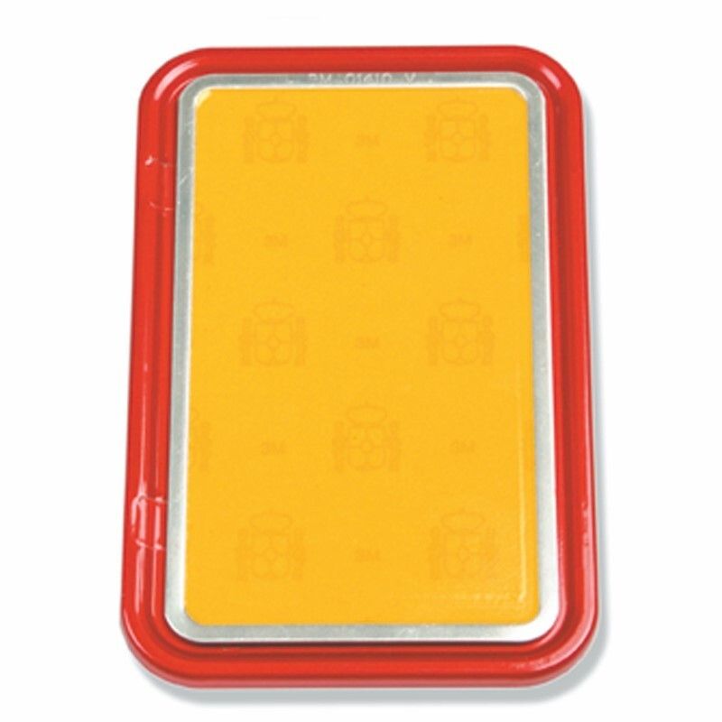 Placa porta matricula scooter rojo V PARTS - motoscamaralweb.com