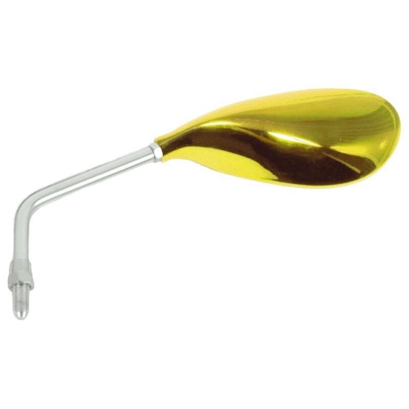 Juego de retrovisores universales V PARTS M8 x 125 oro - motoscamaralweb.com