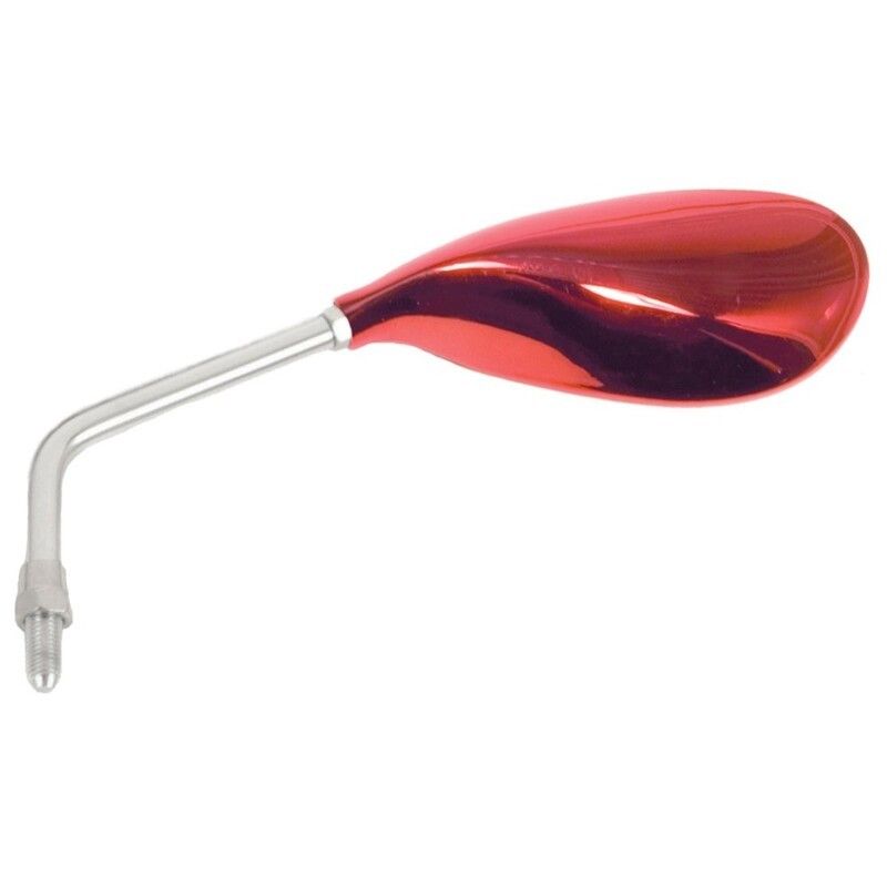 Juego de retrovisores universales V PARTS M8 x 125 rojo - motoscamaralweb.com