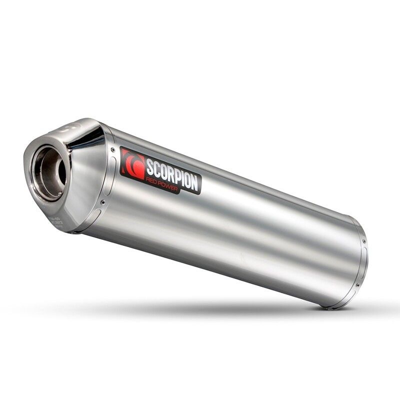 Escape Scorpion Factory Suzuki GSF Bandit 650 (07-11) Inox/Inox Redondo - motoscamaralweb.com