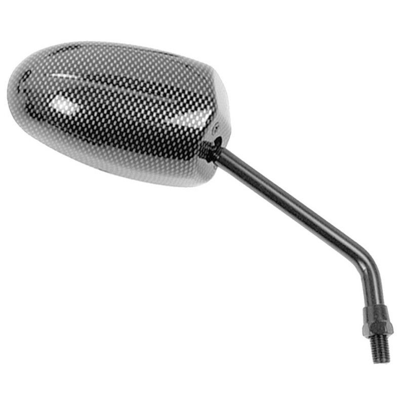 Retrovisor derecho universal V PARTS F1 M10 carbon look brillo - motoscamaralweb.com