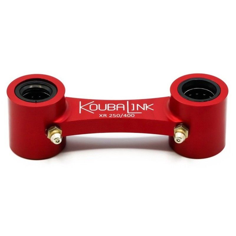 Kit de bajada KOUBALINK (25.4 mm) rojo - Honda XR250R / 400R - motoscamaralweb.com