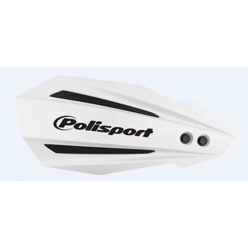 Paramanos POLISPORT MX Bullit Blanco/Negro - HONDA CRF - motoscamaralweb.com