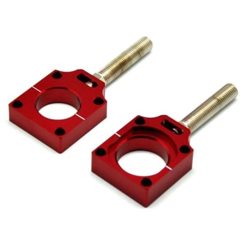 Tensores de eje trasero V PARTS rojo - Honda - motoscamaralweb.com