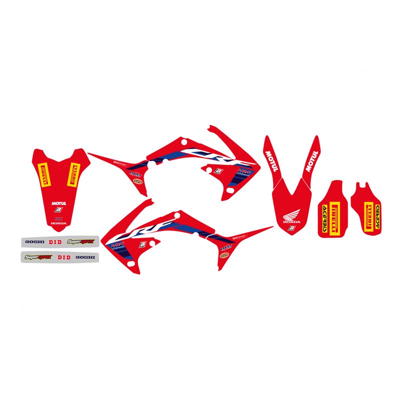 Kit de adhesivos BLACKBIRD Replica Team HRC 22 - Honda CRF250/450 - motoscamaralweb.com