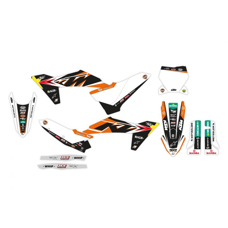 Kit de adhesivos BLACKBIRD Replica Trophy 2022 - KTM SX/SX-F - motoscamaralweb.com