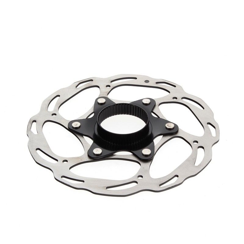 Disco de freno de bicicleta V BIKE con fijación Center Lock Ø140mm - motoscamaralweb.com