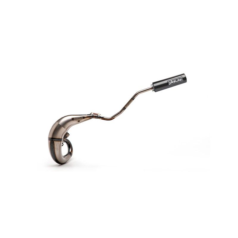 Linea completa escape YASUNI Cross ML - Yamaha DT-50 - motoscamaralweb.com