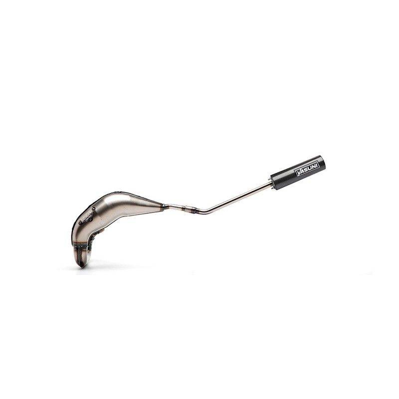 Linea completa escape YASUNI Cross - Derbi Senda - motoscamaralweb.com