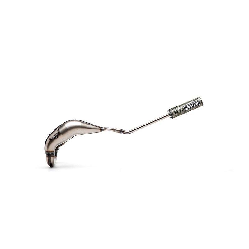 Linea completa escape YASUNI Cross - Derbi Senda - motoscamaralweb.com