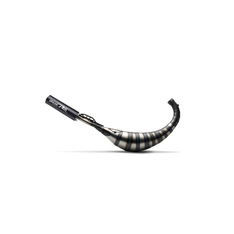 Línea completa de escape YASUNI R4 - Minarelli AM6 - motoscamaralweb.com