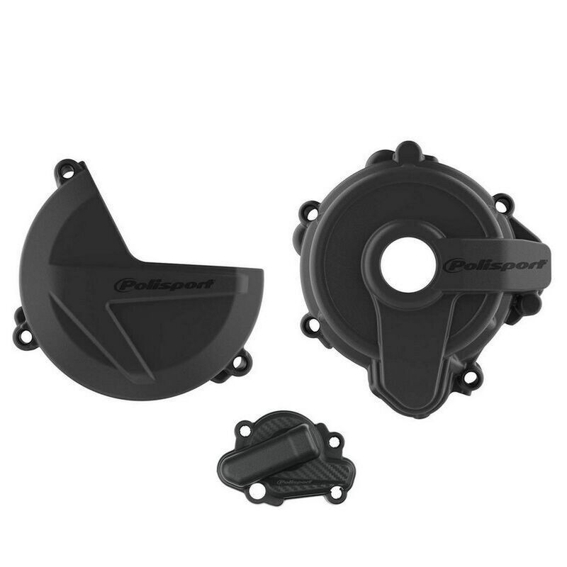 Protector tapa de embrague. encendido y bomba de agua POLISPORT - Sherco SE 250 / 300 (14-22) - motoscamaralweb.com