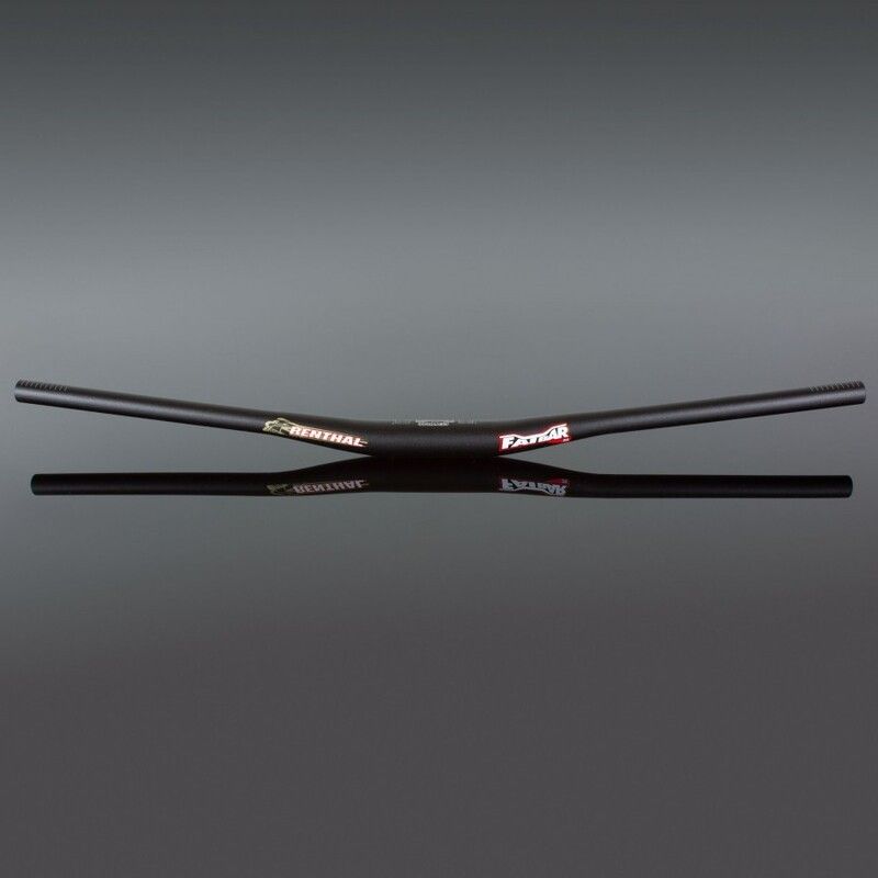 Manillar RENTHAL CYCLE Fatbar Ø35 H10mm Aluminio Negro - motoscamaralweb.com