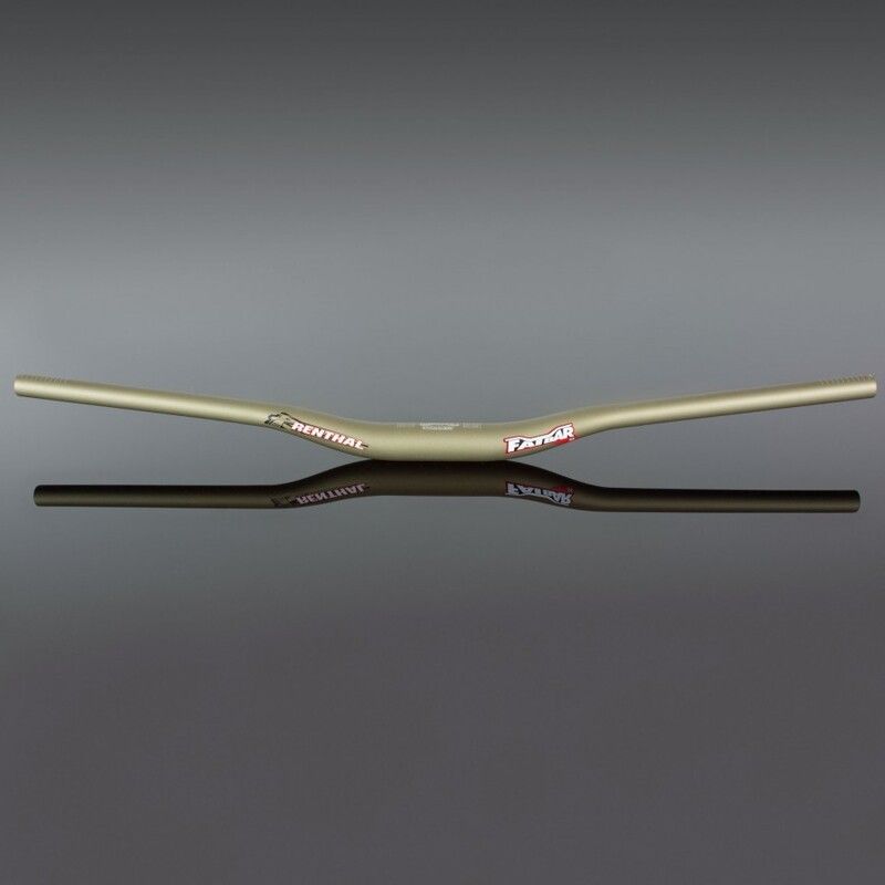 Manillar RENTHAL CYCLE Fatbar Ø35 H20mm Aluminio Oro - motoscamaralweb.com