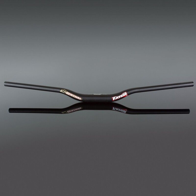 Manillar RENTHAL CYCLE Fatbar Ø35 H30mm Aluminio Negro - motoscamaralweb.com