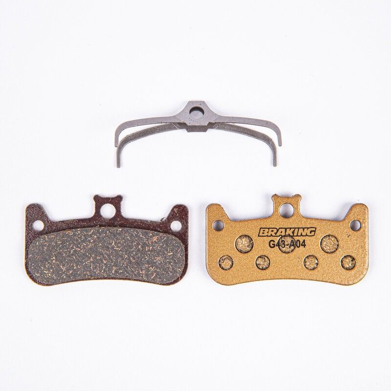 Pastillas de freno bici BRAKING Carbo-Metálicas - motoscamaralweb.com
