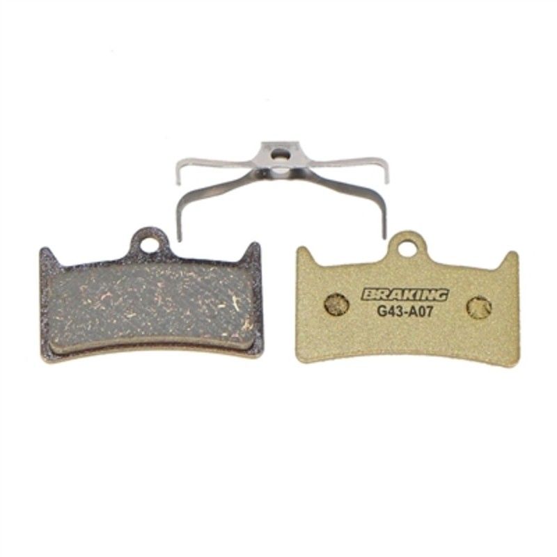 Pastillas de freno bici BRAKING Carbo-Metálicas - motoscamaralweb.com