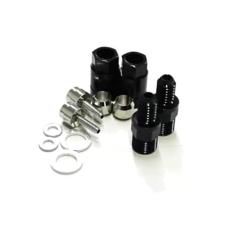 Kit olivas y conectores de latiguillo metálico BRAKING Ø5mm (1 linea) - motoscamaralweb.com