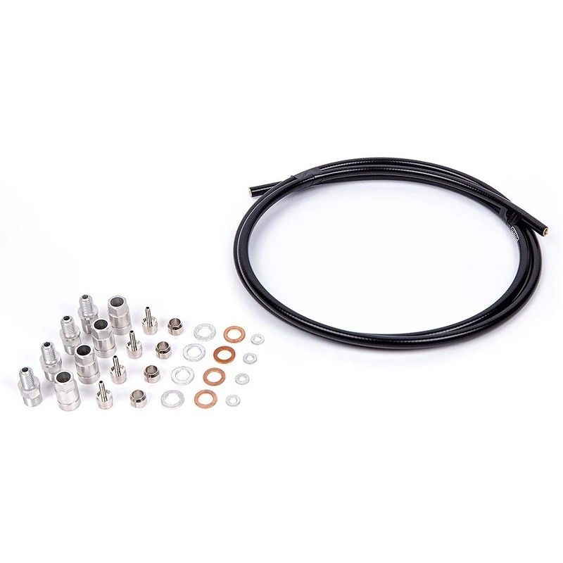 Kit completo de latiguillos de freno BRAKING Ø5mm kevlar - motoscamaralweb.com