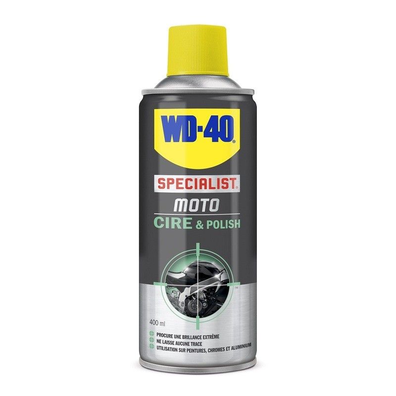 Spray abrillantador WD-40 cera y brillo 400ml - motoscamaralweb.com