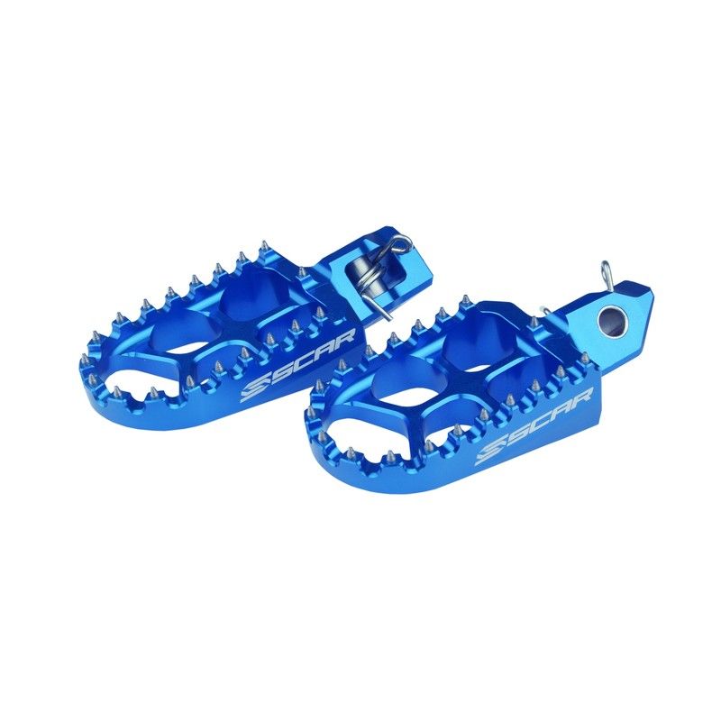 Estriberas SCAR EVO - Azul- motoscamaralweb.com