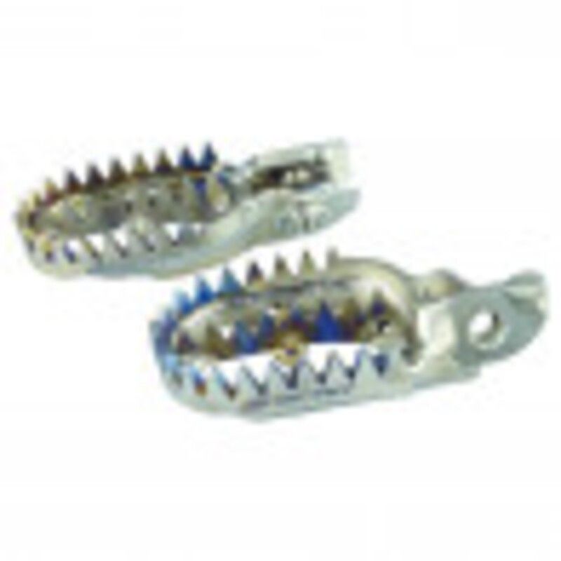 Estriberas titanio SCAR- motoscamaralweb.com