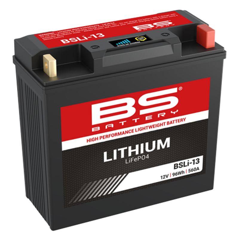 Batería de litio BS BATTERY - BSLI-13 - motoscamaralweb.com