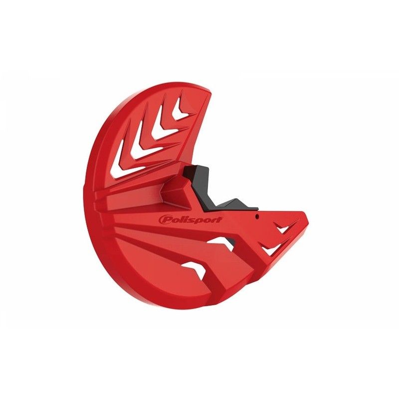 Protectores de horquilla+disco de freno Polisport CRF450/250R 10-14 - Rojo - motoscamaralweb.com