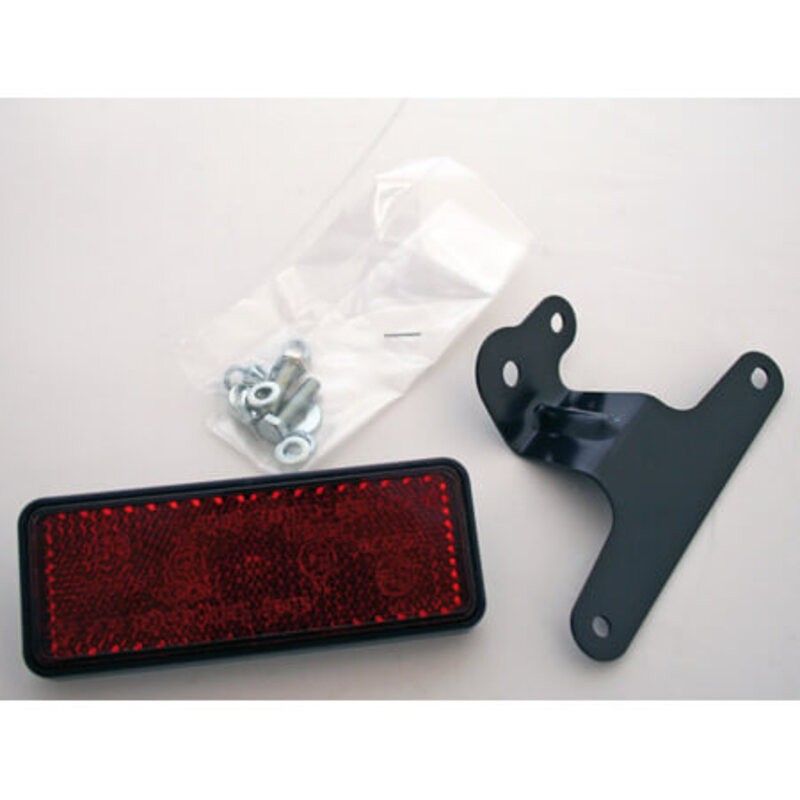 Reflector SHIN YO con soporte universal (91.5x36mm) - motoscamaralweb.com