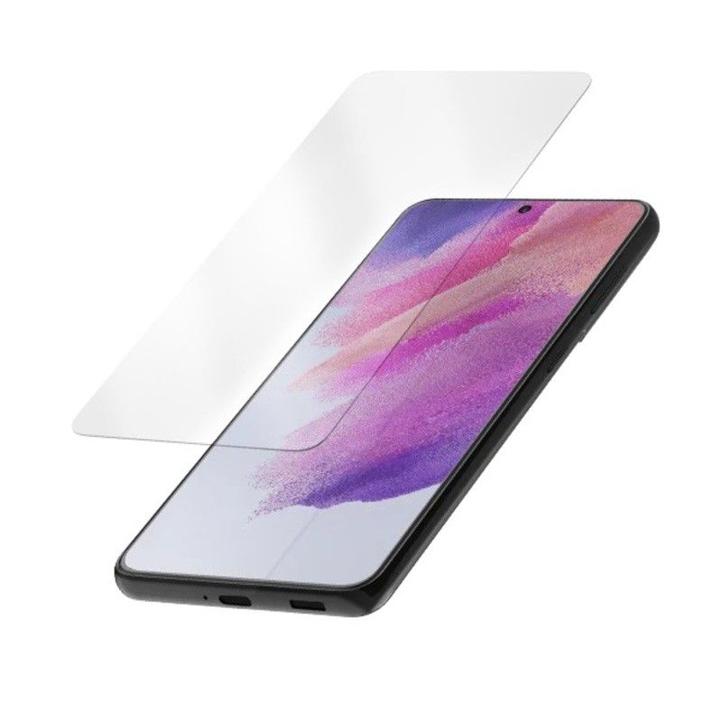 Protector de pantalla QUAD LOCK cristal templado - Samsung Galaxy S21FE - motoscamaralweb.com