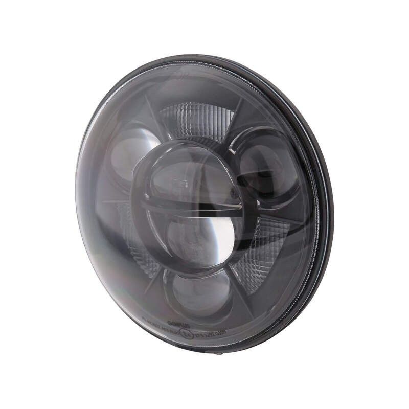 Óptica de faro delantero LED HIGHSIDER Tipo 11 - motoscamaralweb.com