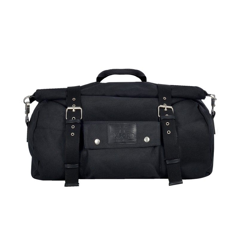 Bolsa enrollable OXFORD Heritage negro 30L - motoscamaralweb.com