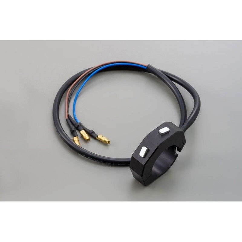 Botonera DAYTONA CNC 2 botones para velocímetro Velona - Negro - motoscamaralweb.com