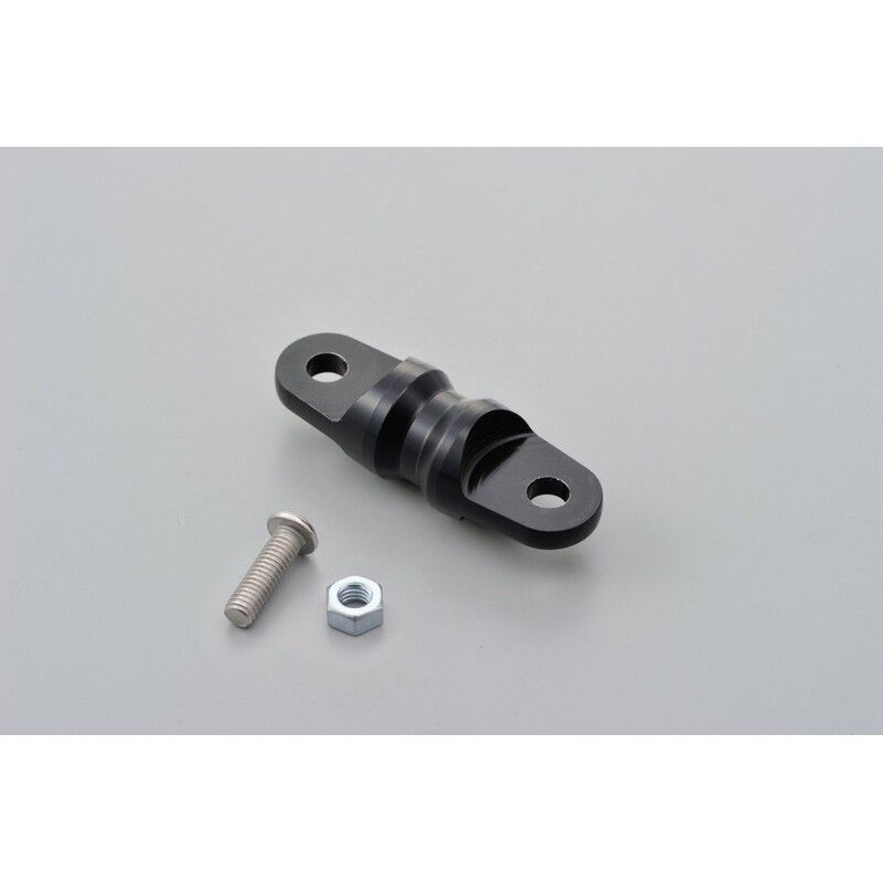 Adaptador para barra de refuerzo de manillar DAYTONA aluminio anodizado negro - 50mm - motoscamaralweb.com