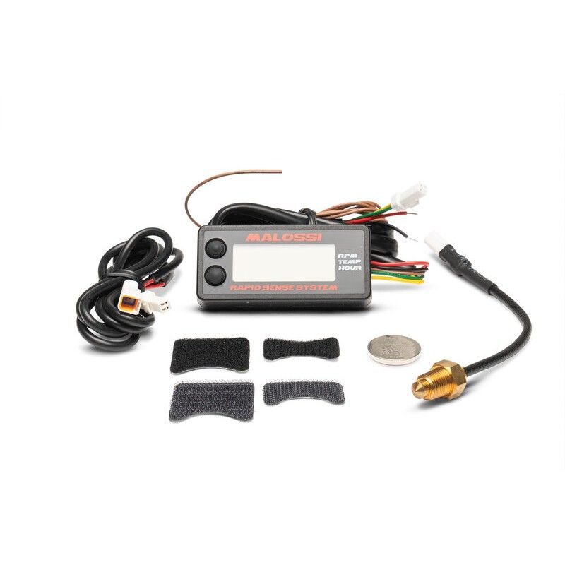 Cuentahoras MALOSSI Rapid Sense System - RPM + Temperatura - motoscamaralweb.com