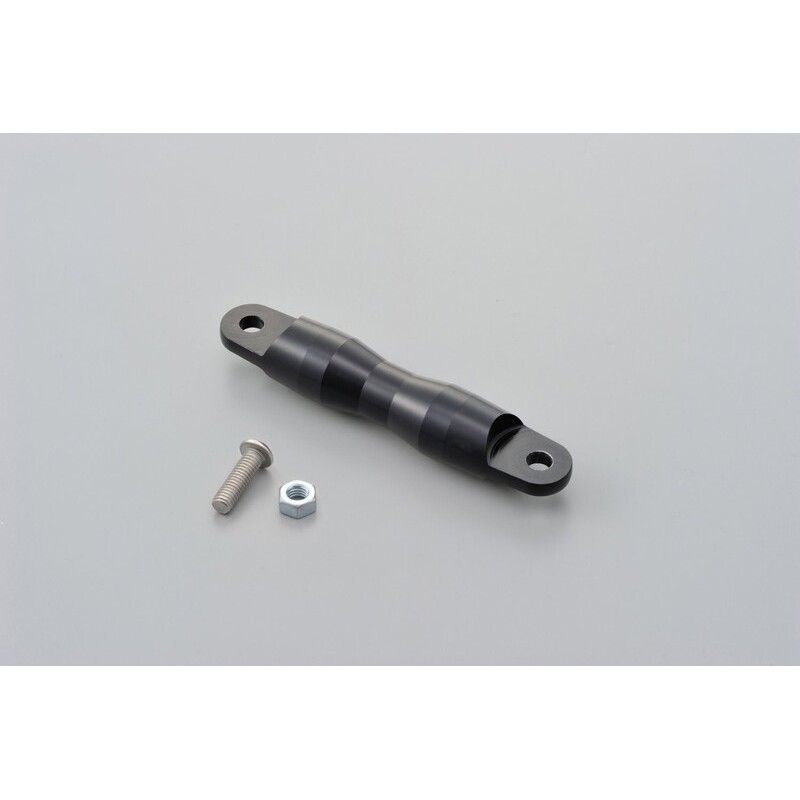 Adaptador para barra de refuerzo de manillar DAYTONA aluminio anodizado negro - 100mm - motoscamaralweb.com