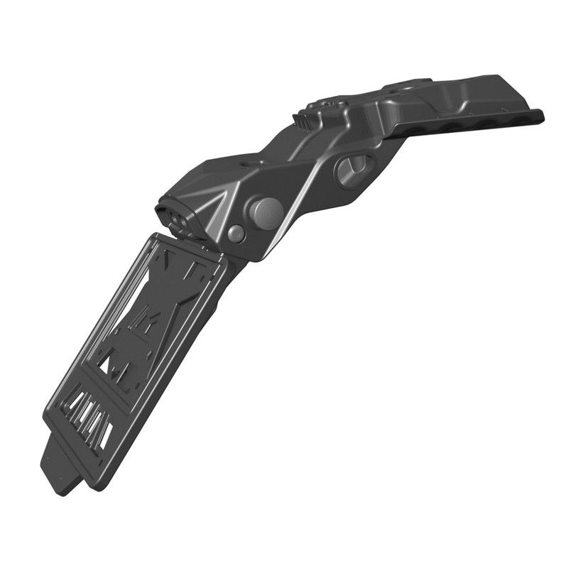 Portamatrículas con luz RACETECH T7 Revolution - motoscamaralweb.com