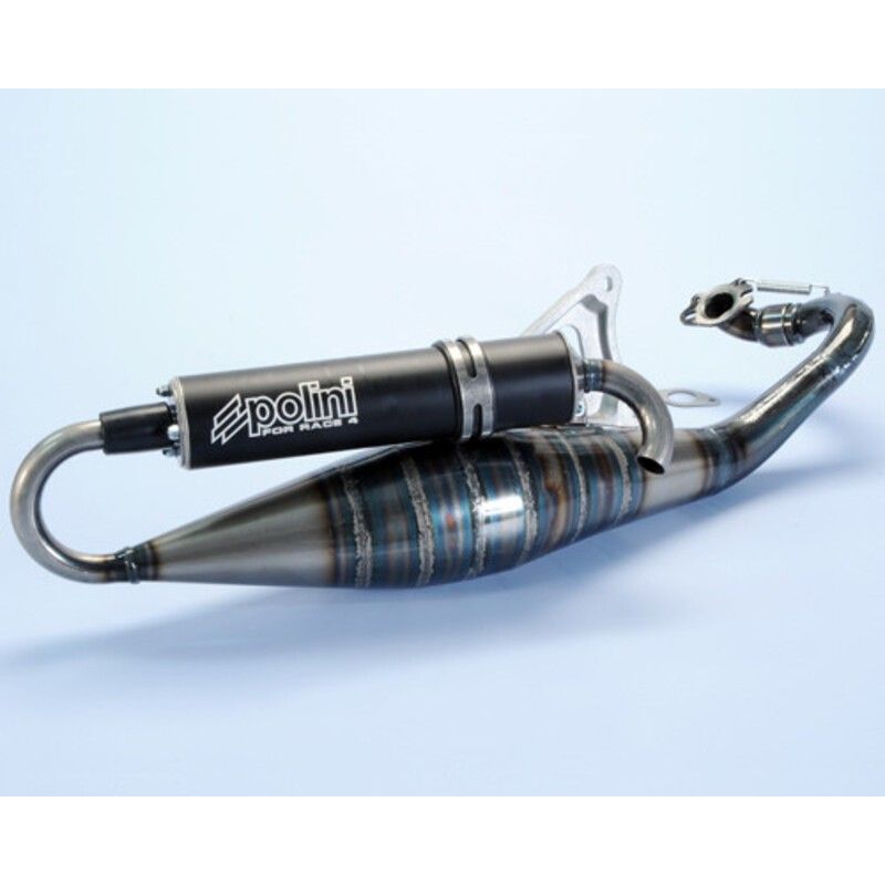 Escape completo POLINI For Race 4 - Minarelli horizontal - motoscamaralweb.com