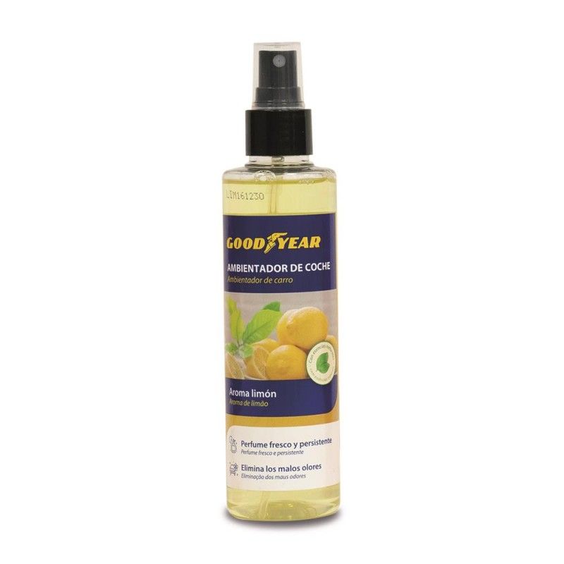 AMBIENTADOR LIMON GOODYEAR 200ML- motoscamaralweb.com