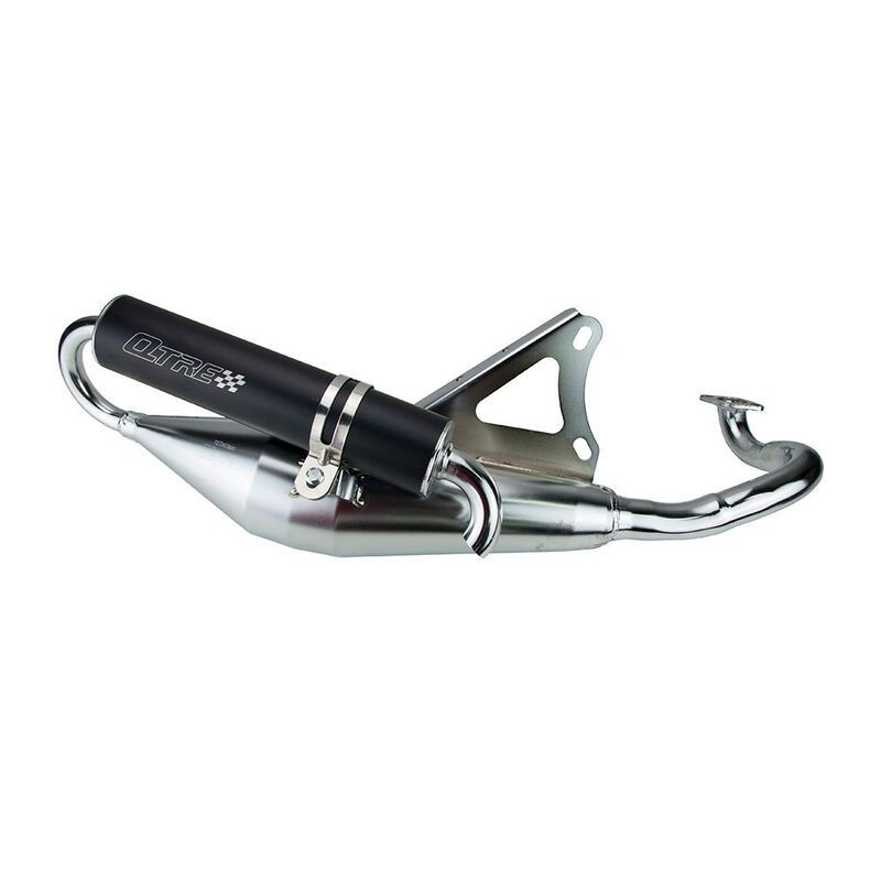 Escape completo TECNIGAS Q-Tre Cromado - motoscamaralweb.com